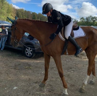 CONCOURS : Les jeunes chevaux étaient de sortie au CCE de POMPADOUR !